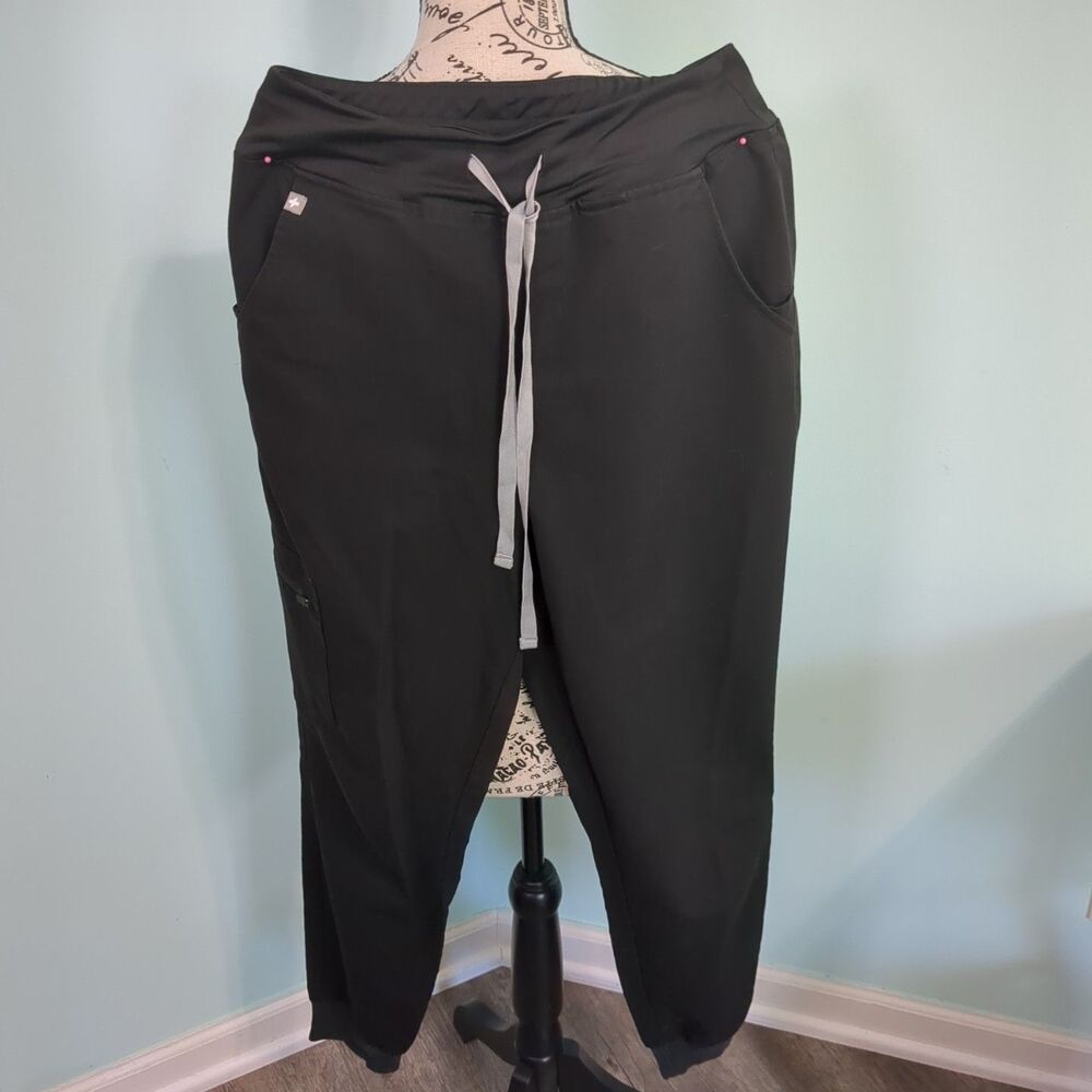 figs technical collection pants zamora women's small scrub black